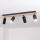 Brilagi - Stropna usmjerena svjetiljka SELE WOOD ACOUSTIC 4xGU10/30W/230V crna/drvo
