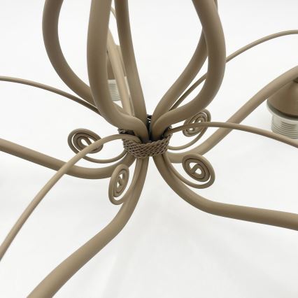 Brilagi - Stropni luster ANTICO MODERN 5xE27/60W/230V bež