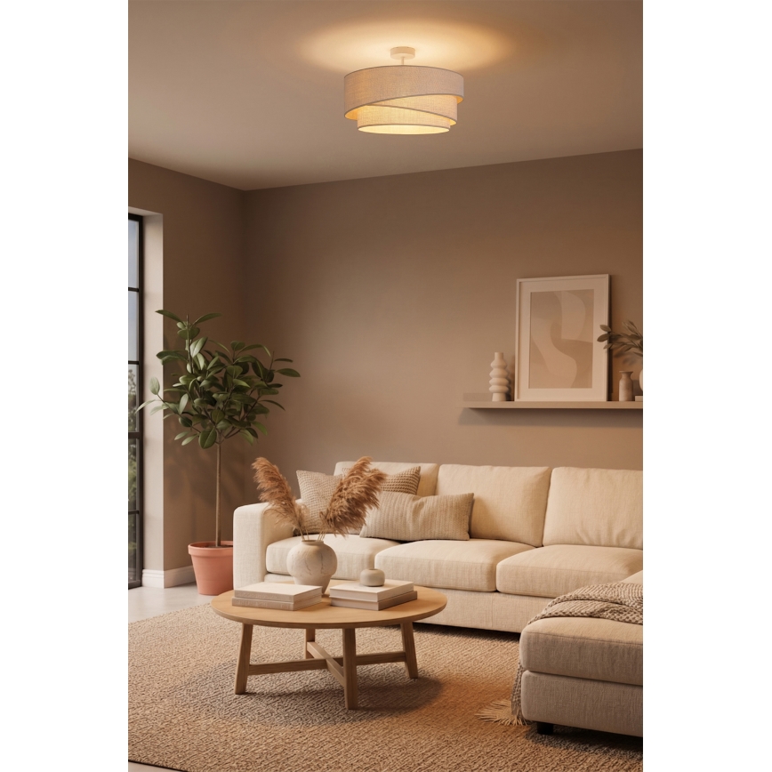 Brilagi - Stropni luster ARROW 1xE27/60W/230V promjer 45 cm bež