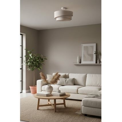 Brilagi - Stropni luster ARROW 1xE27/60W/230V promjer 45 cm bež