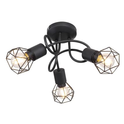 Brilagi - Stropni luster CAGE 3xE14/40W/230V