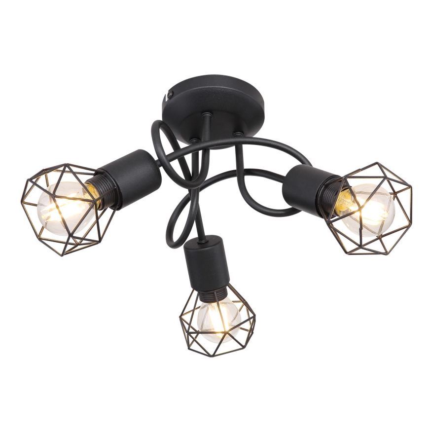 Brilagi - Stropni luster CAGE 3xE14/40W/230V