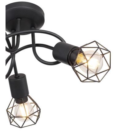 Brilagi - Stropni luster CAGE 3xE14/40W/230V
