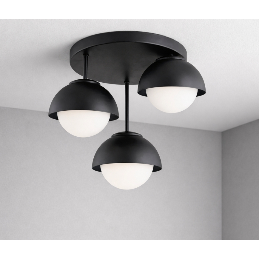 BRILAGI - Stropni luster COSMO 3xE27/60W/230V crni