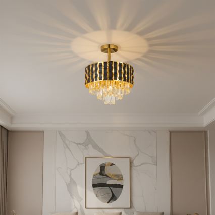 Brilagi - Stropni luster CRISTAL za površinsku montažu 5xE14/40W/230V, Ø 38 cm