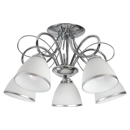 Brilagi - Stropni luster FRED 5xE27/60W/230V, promjer 59 cm, sjajni krom