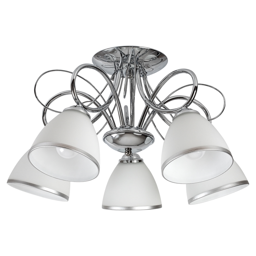 Brilagi - Stropni luster FRED 5xE27/60W/230V, promjer 59 cm, sjajni krom