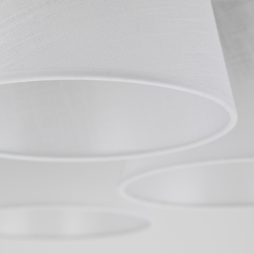 Brilagi - Stropni luster LATTE 5xE27/15W/230V borovina/bijela