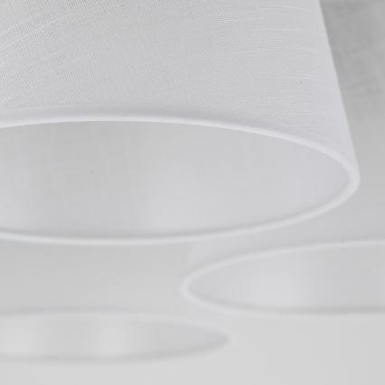 Brilagi - Stropni luster LATTE 5xE27/60W/230V borovina/bijela