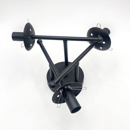 Brilagi - Stropni luster MALIVA 3xE14/15W/230V crni/proziran