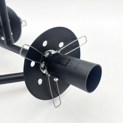 Brilagi - Stropni luster MALIVA 3xE14/15W/230V crni/proziran