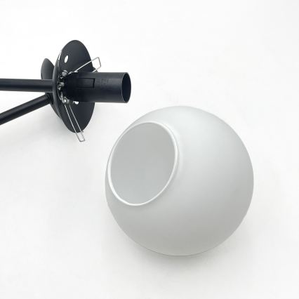 Brilagi - Stropni luster MALIVA 4xE14/15W/230V crna/bijela