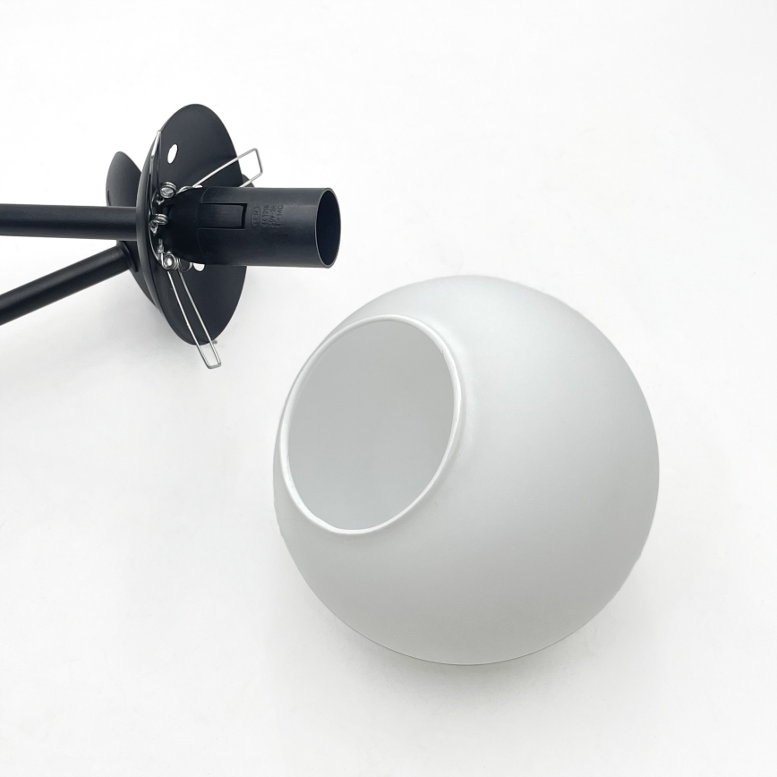 Brilagi - Stropni luster MALIVA 4xE14/15W/230V crna/bijela