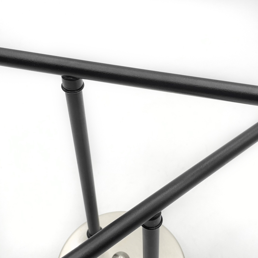 Brilagi - Stropni luster MALIVA 4xE14/15W/230V matni krom/dimljeno staklo