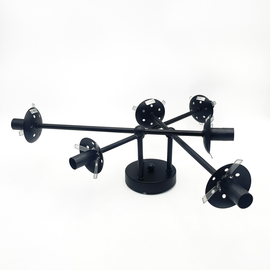 Brilagi - Stropni luster MALIVA 6xE14/15W/230V crna/bijela