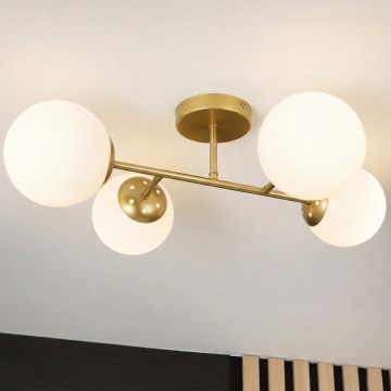 Brilagi - Stropni luster MALONY 4xE14/20W/230V zlatna