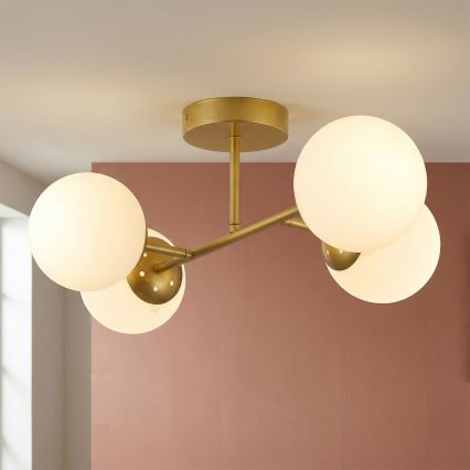 Brilagi - Stropni luster MALONY 4xE14/20W/230V zlatna