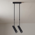 Brilagi - Stropni luster na štapu SELE 2xGU10/30W/230V crni