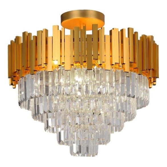 Brilagi - Stropni luster PLAZA 9×E14/40W/230V Ø 60 cm