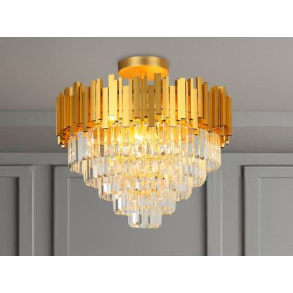 Brilagi - Stropni luster PLAZA 9×E14/40W/230V Ø 60 cm