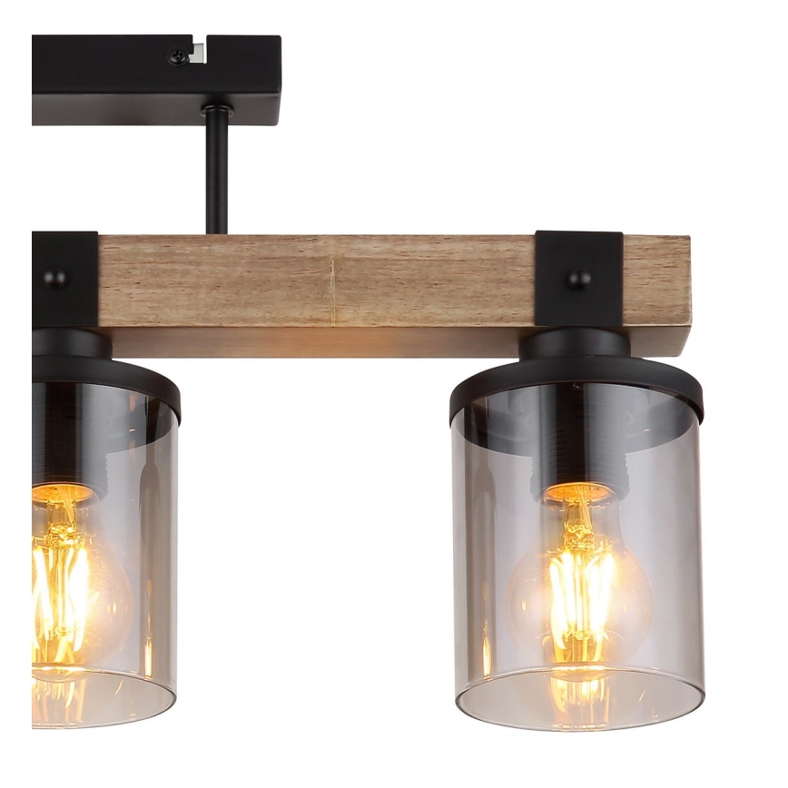 Brilagi - Stropni luster VISTA 3xE27/60W/230V hrast