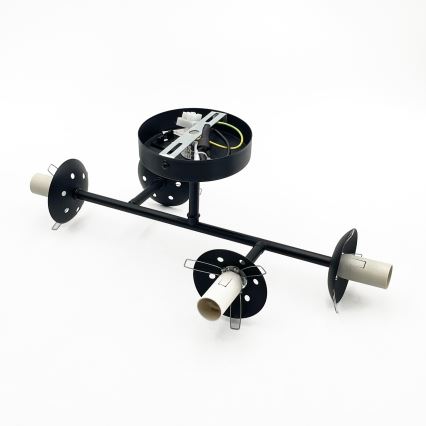 Brilagi - Stropni luster za površinsku montažu MALONY 4xE14/20W/230V crna