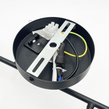 Brilagi - Stropni luster za površinsku montažu MALONY 4xE14/20W/230V crna