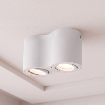BRILAGI - Stropni reflektor MIA DOUBLE 2xGU10/30W/230V bijela