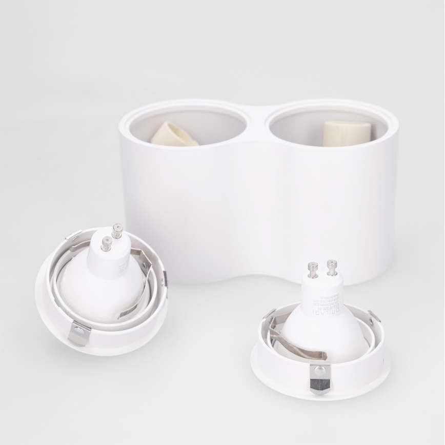 BRILAGI - Stropni reflektor MIA DOUBLE 2xGU10/30W/230V bijela