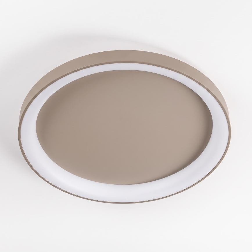 BRILAGI - LED stropna svjetiljka s mogućnošću prigušivanja FALCON II LED/108W/230V 3000-6500K Ø 80 cm bež + daljinski upravljač