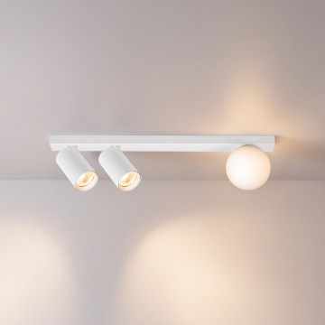 Brilagi - Stropno reflektorsko svjetlo SELE BALL 2xGU10/30W/230V + 1xG9/10W bijelo