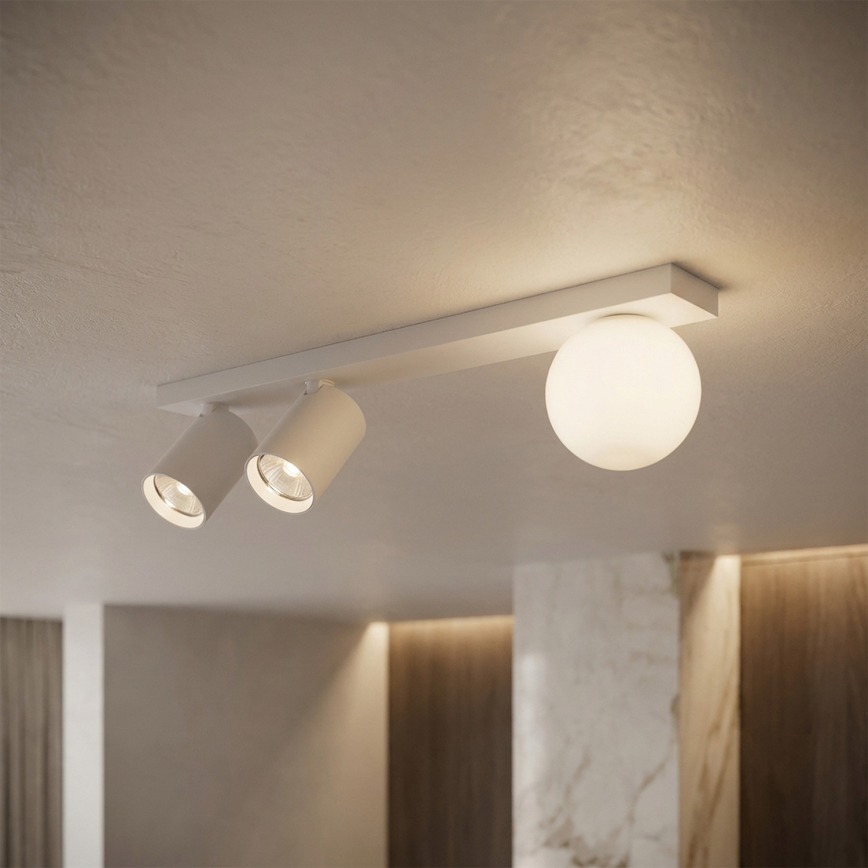 Brilagi - Stropno reflektorsko svjetlo SELE BALL 2xGU10/30W/230V + 1xG9/10W bijelo