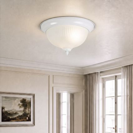 BRILAGI - Stropno svjetlo FRESCO 2xE27/40W/230V, promjer 28 cm, bijelo
