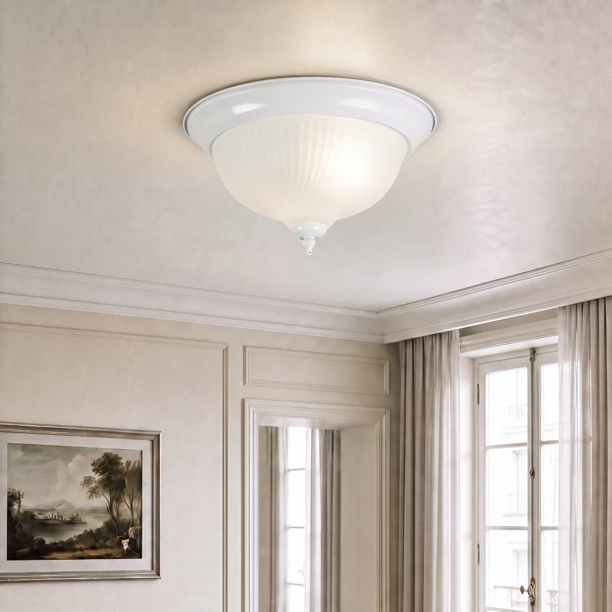 BRILAGI - Stropno svjetlo FRESCO 2xE27/40W/230V, promjer 28 cm, bijelo