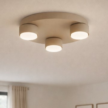 Brilagi - Stropno svjetlo MONO 3xGX53/12W/230V, promjer 30 cm, bež