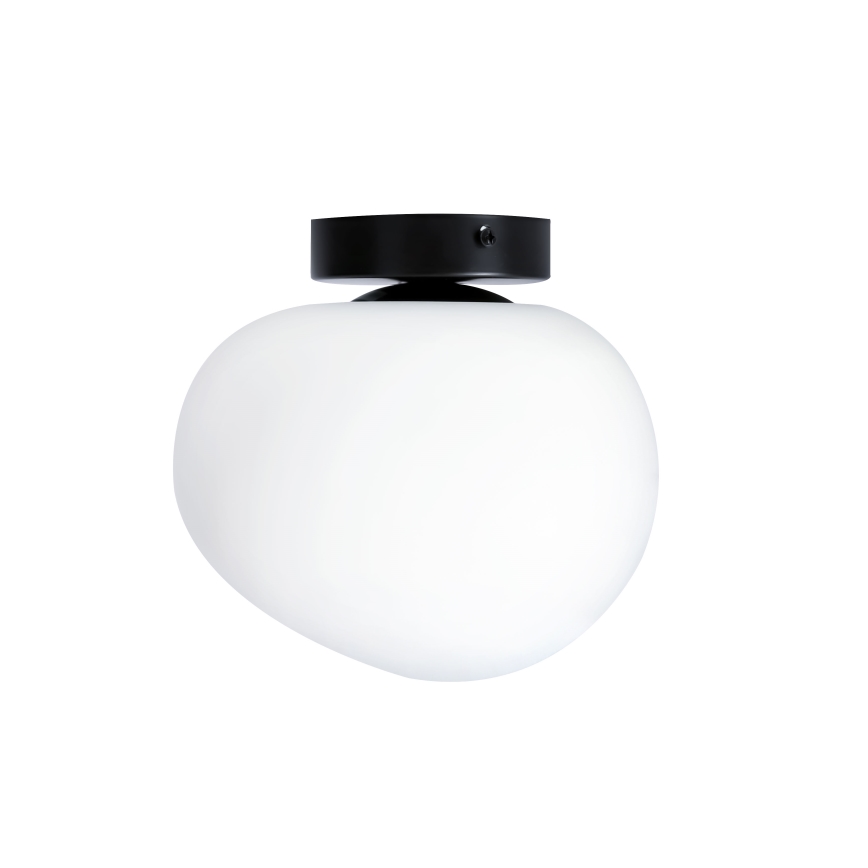BRILAGI - Stropno svjetlo PEBBLES 1xE27/40W/230V Ø 20 cm crna