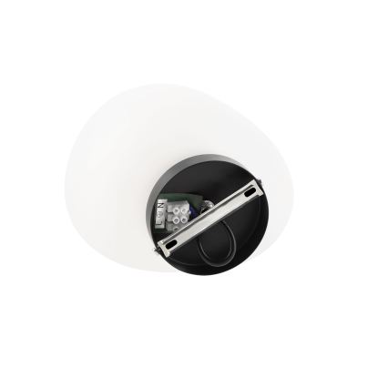 BRILAGI - Stropno svjetlo PEBBLES 1xE27/40W/230V Ø 20 cm crna