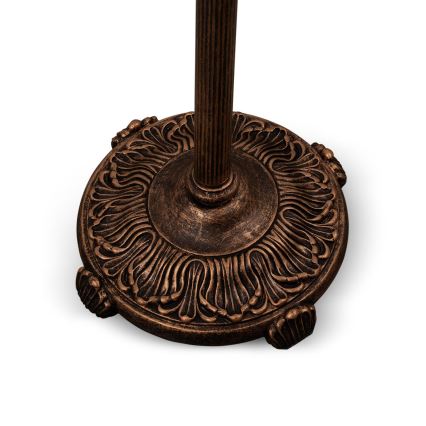 Brilagi - Tiffany vitražna podna lampa JUNGLE 2xE27/60W/230V