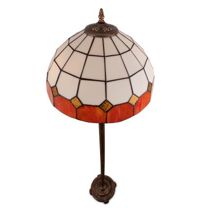 Brilagi - Tiffany vitražna podna lampa SIENNA 2xE27/60W/230V