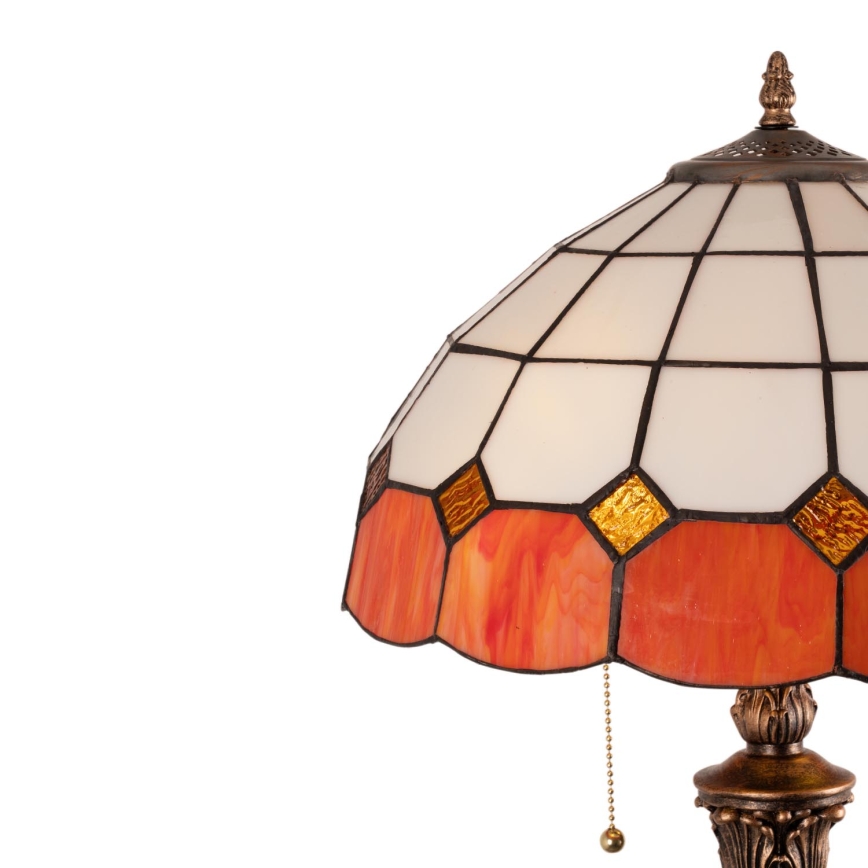 Brilagi - Tiffany vitražna podna lampa SIENNA 2xE27/60W/230V