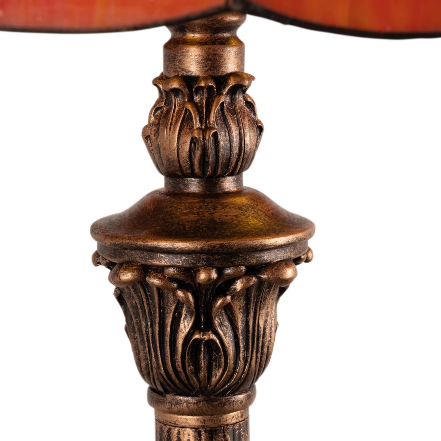 Brilagi - Tiffany vitražna podna lampa SIENNA 2xE27/60W/230V