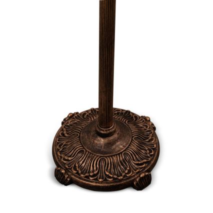 Brilagi - Tiffany vitražna podna lampa SIENNA 2xE27/60W/230V
