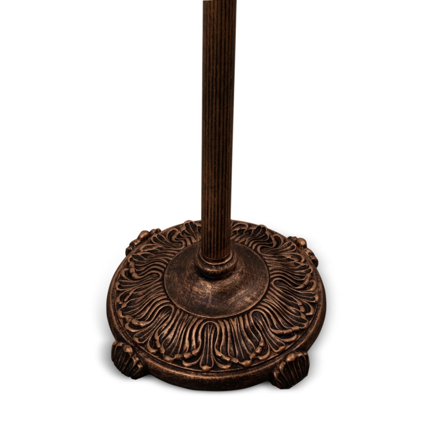 Brilagi - Tiffany vitražna podna lampa SIENNA 2xE27/60W/230V