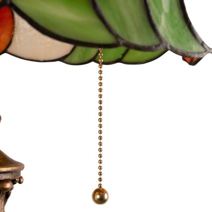 Brilagi - Tiffany vitražna podna lampa SUNFLOWER 2xE27/60W/230V