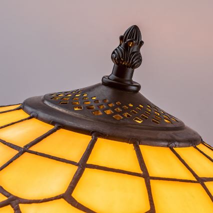 Brilagi - Tiffany vitražna stojeća lampa MARGARET 2xE27/60W/230V