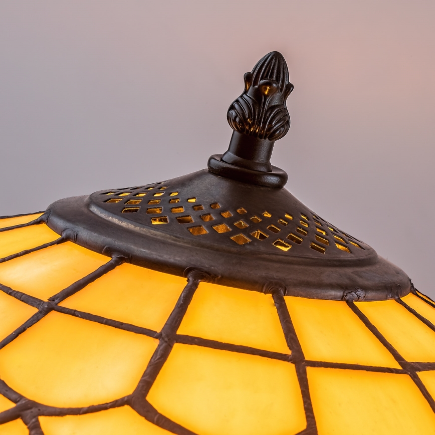 Brilagi - Tiffany vitražna stojeća lampa MARGARET 2xE27/60W/230V