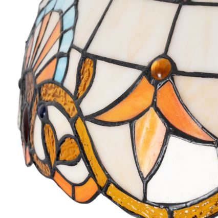 Brilagi - Tiffany vitražna stojeća lampa MIRABELLA 2xE27/60W/230V