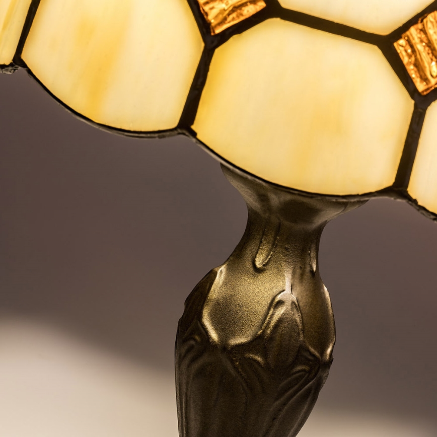 Brilagi - Tiffany vitražna stolna lampa DORAN 1xE14/40W/230V