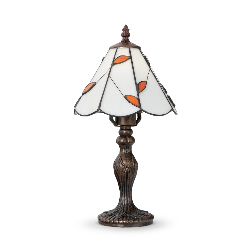 Brilagi - Tiffany vitražna stolna lampa FOLIA 1xE27/60W/230V