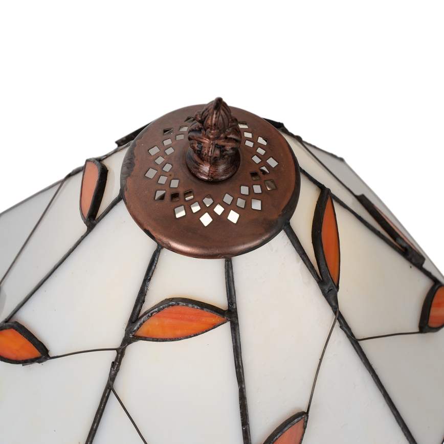 Brilagi - Tiffany vitražna stolna lampa FOLIA 1xE27/60W/230V